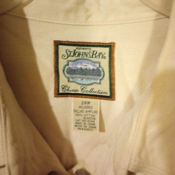 St.johns Bay button shirt/ shacket - Picture 7 of 10